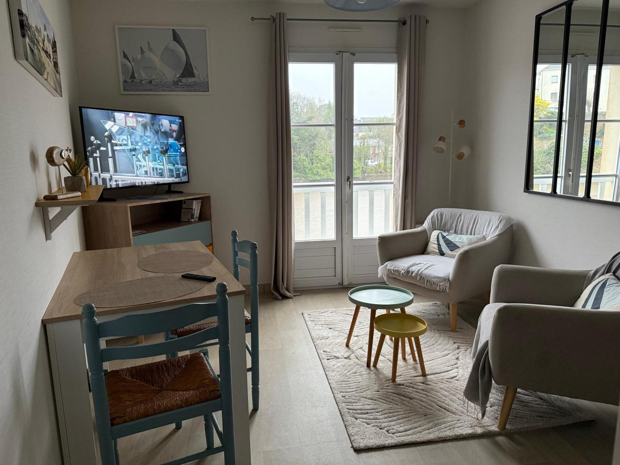 T2 Vue Sur La Riviere Avec Garage Privatif - Port De Saint-goustan Apartment Auray