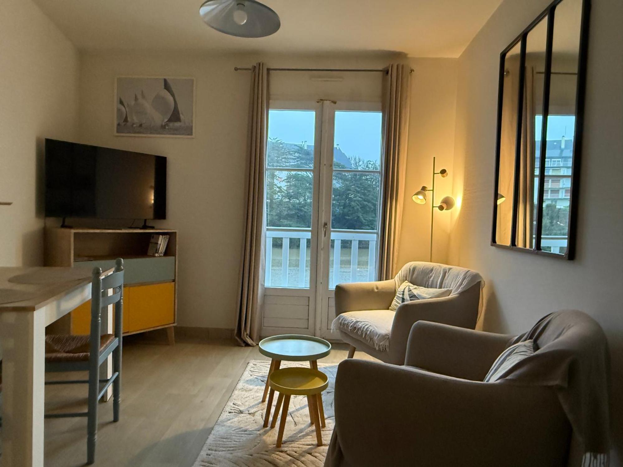 T2 Vue Sur La Riviere Avec Garage Privatif - Port De Saint-goustan Auray